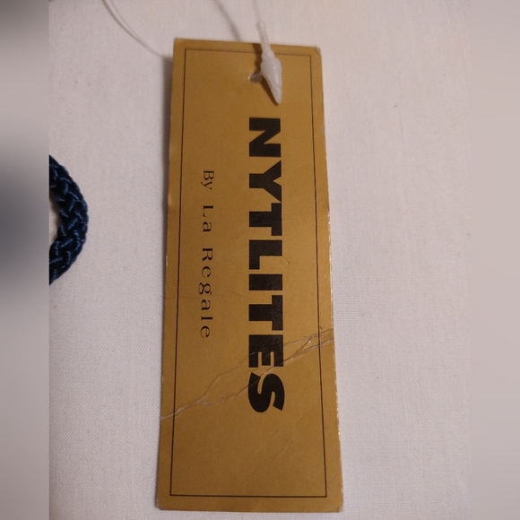 NYTLITES MIDNIGHT BLUE EMBELLISHED CONVERTIBLE EVENING CLUTCH HANDBAG (NWT) - Picture 6 of 6